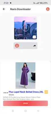 Reels Downloader android App screenshot 3